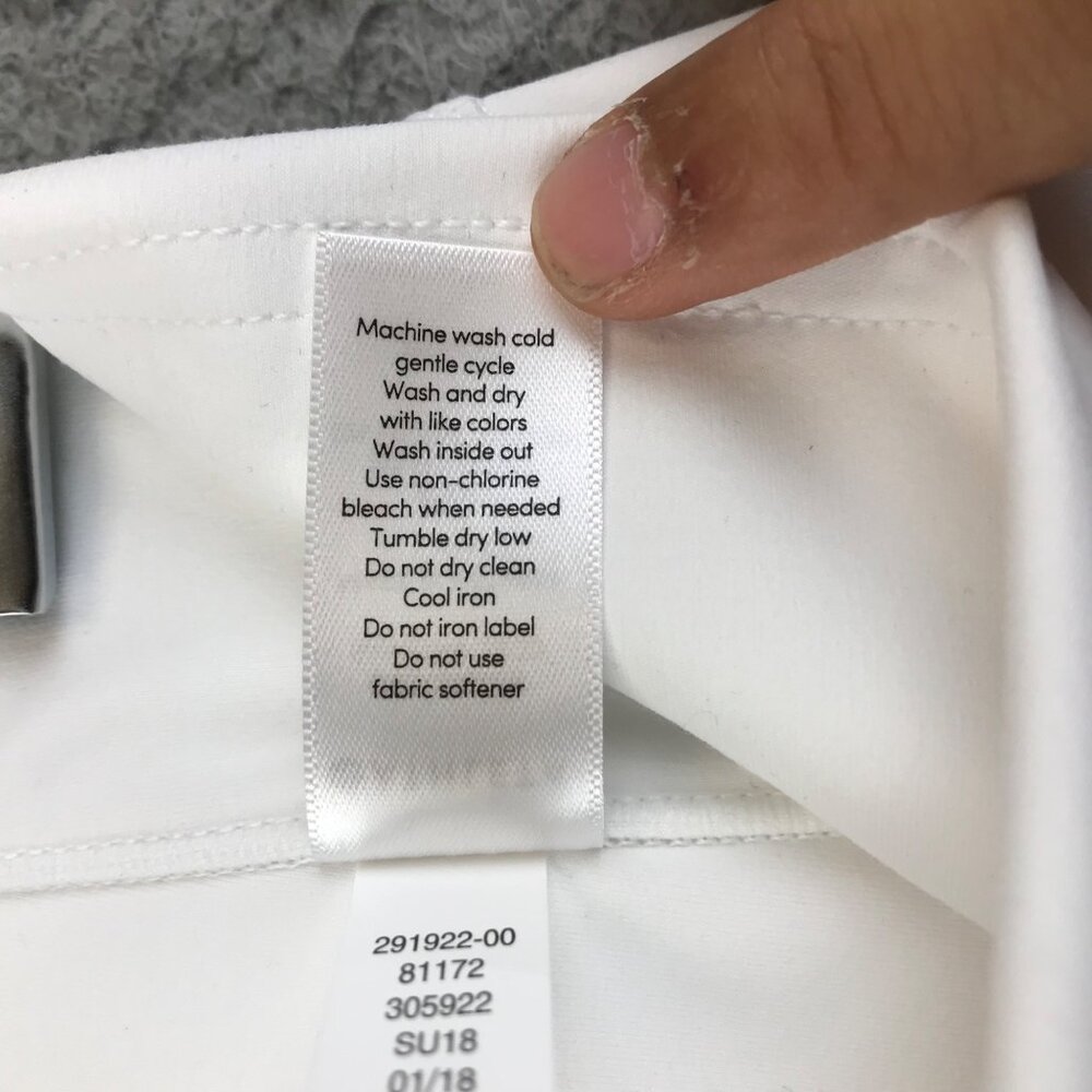 White Athleta 3/4 Length Leggings Womens S - Picture 9 of 11